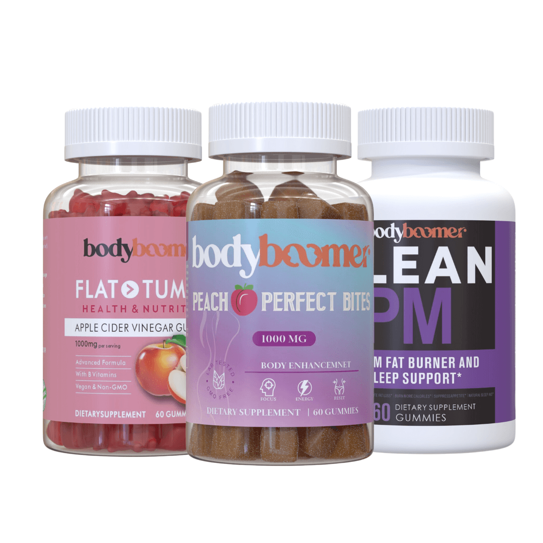 Boomer Trio (3 Products) | Fat Burners & Vinegar Gummies